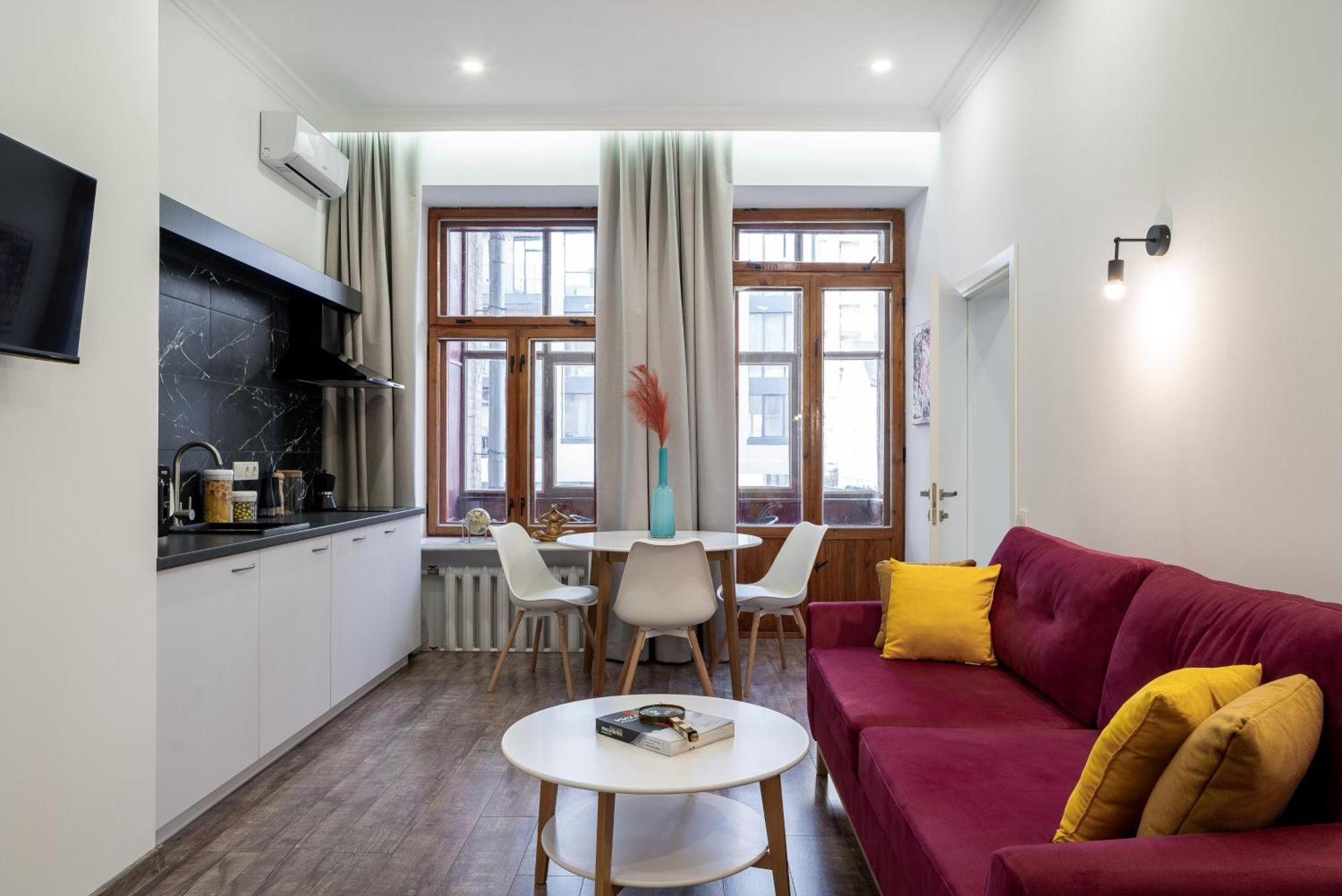 Yaroslav Val Lux Apartments Kiev Buitenkant foto
