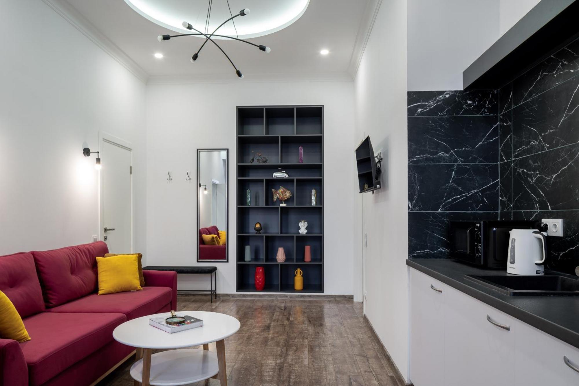 Yaroslav Val Lux Apartments Kiev Buitenkant foto